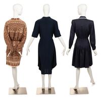 Three Designer Dresses & Ensembles: Valentino, Gucci, Emanuel Ungaro, 1980-2000s