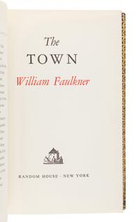 FAULKNER, William (1897-1962). Two works finely bound, comprising: