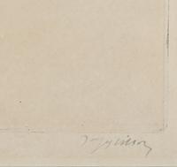 La femme au chien colley , 1905