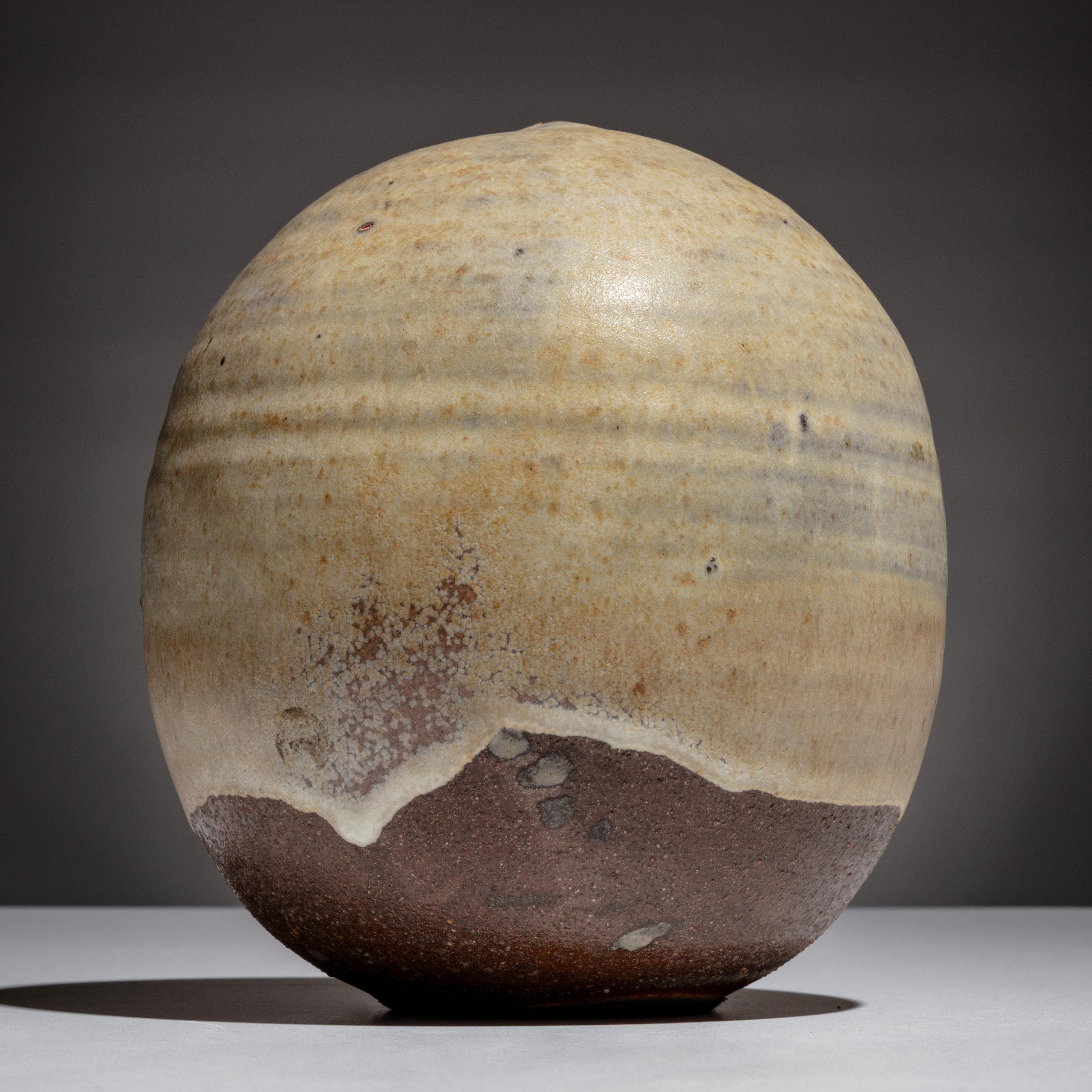 Toshiko Takaezu (American, 1922–2011) — Closed Form with Rattle