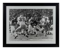 A Group of Six Large Scale Photographs of Mike Ditka as Player Formerly Displayed at Mike Ditka’s Restaurant