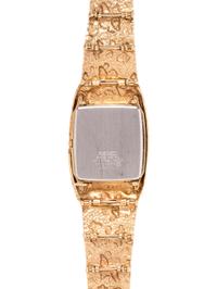 SEIKO, 14K YELLOW GOLD AND STAINLESS STEEL WRISTWATCH