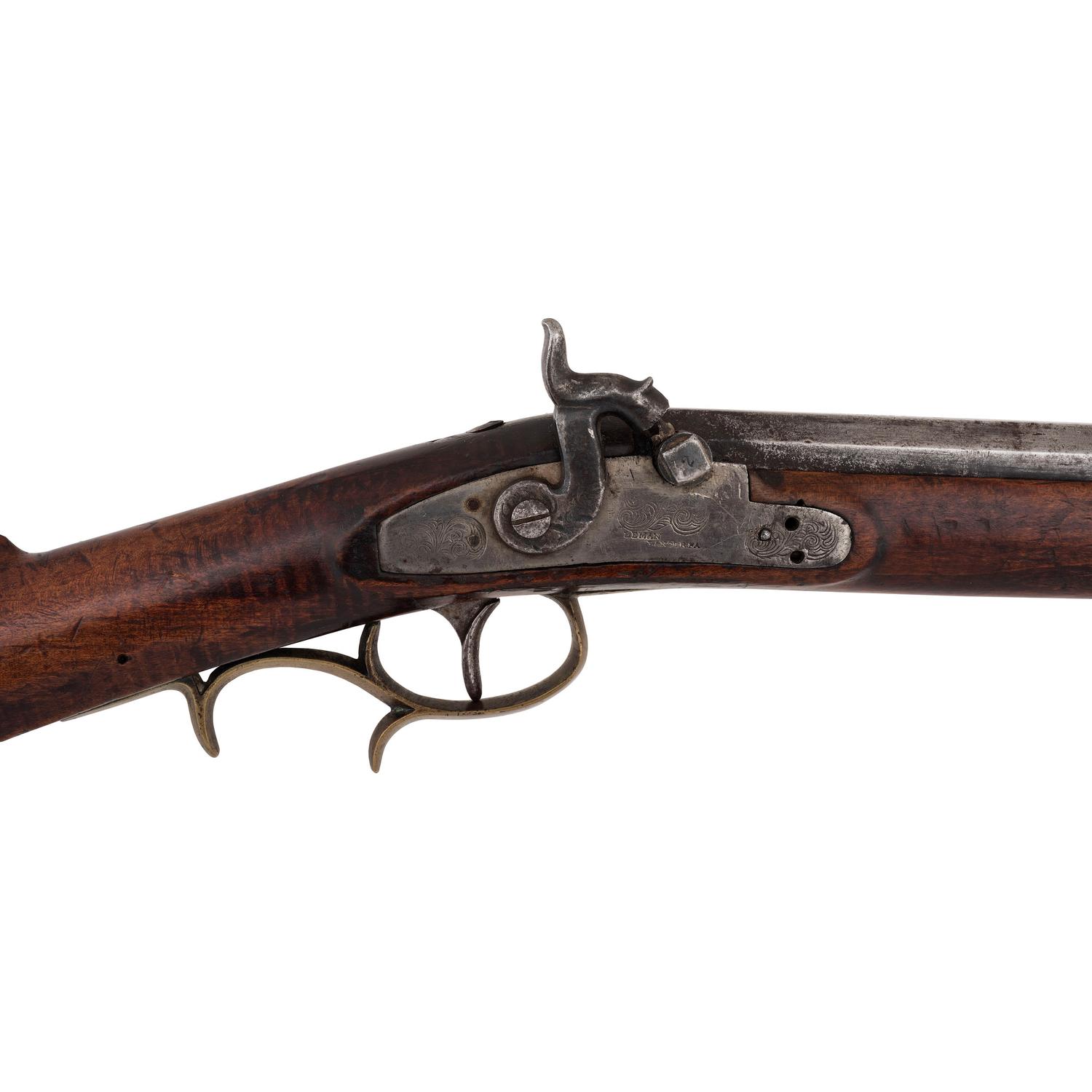 Percussion Plain Rifle by Leman