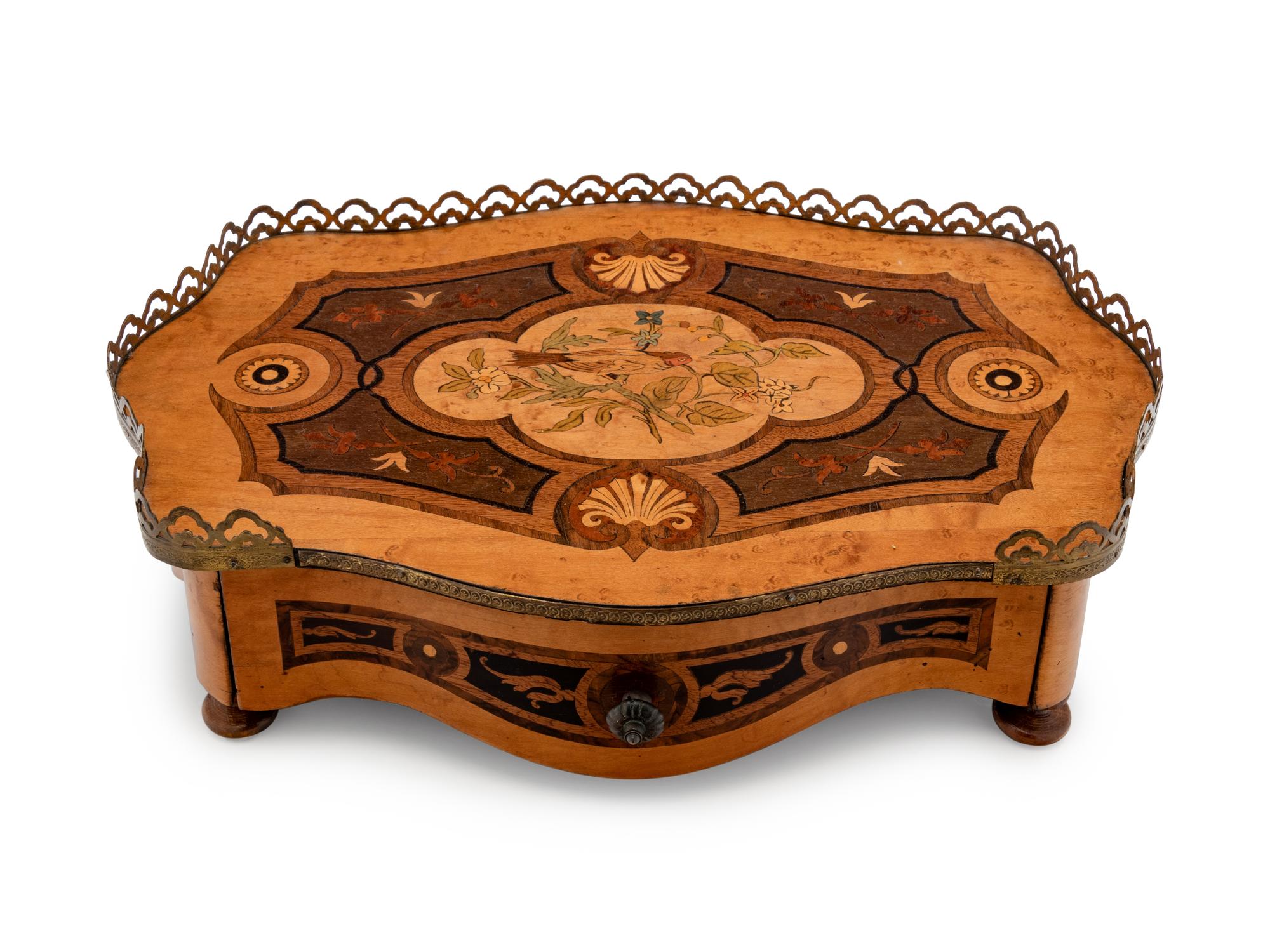 A Louis Philippe Marquetry Stand
