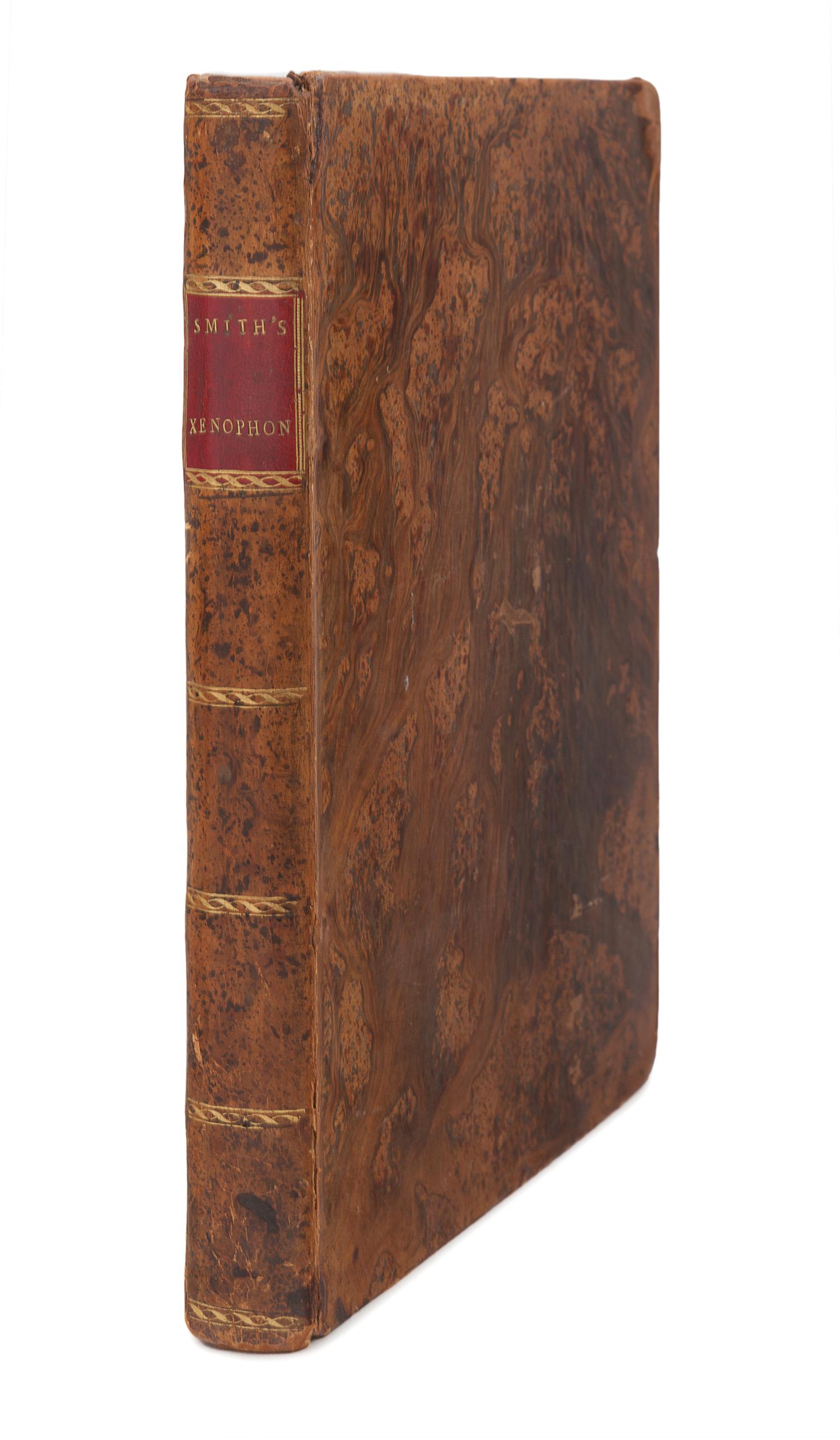 XENOPHON (ca 430-ca 355 B.C.). Xenophon’s History of the Affairs of Greece. By the Translator of Thucydides. Translated by William Smith. London: for Benjamin White, 1770.