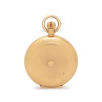 BEAUMONT, 18K YELLOW GOLD HUNTER CASE POCKET WATCH