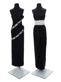 Two Galanos Evening Dresses, 1984-90