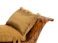 An Empire Style Faux-Painted Chaise Longue