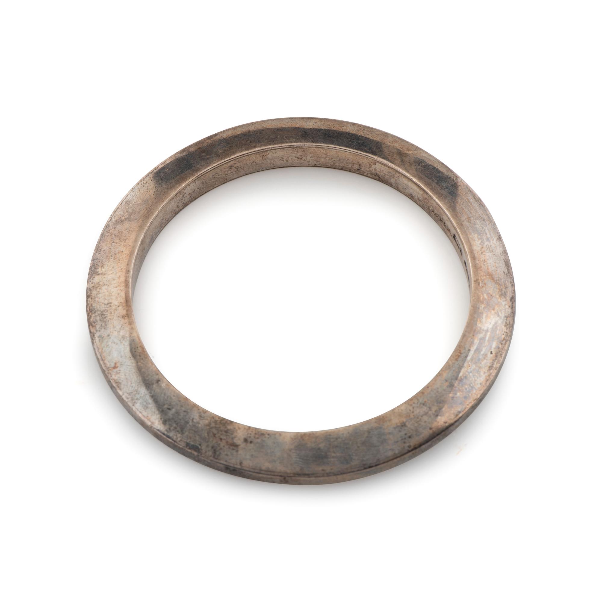Taxco Sterling Silver Bangle Bracelet