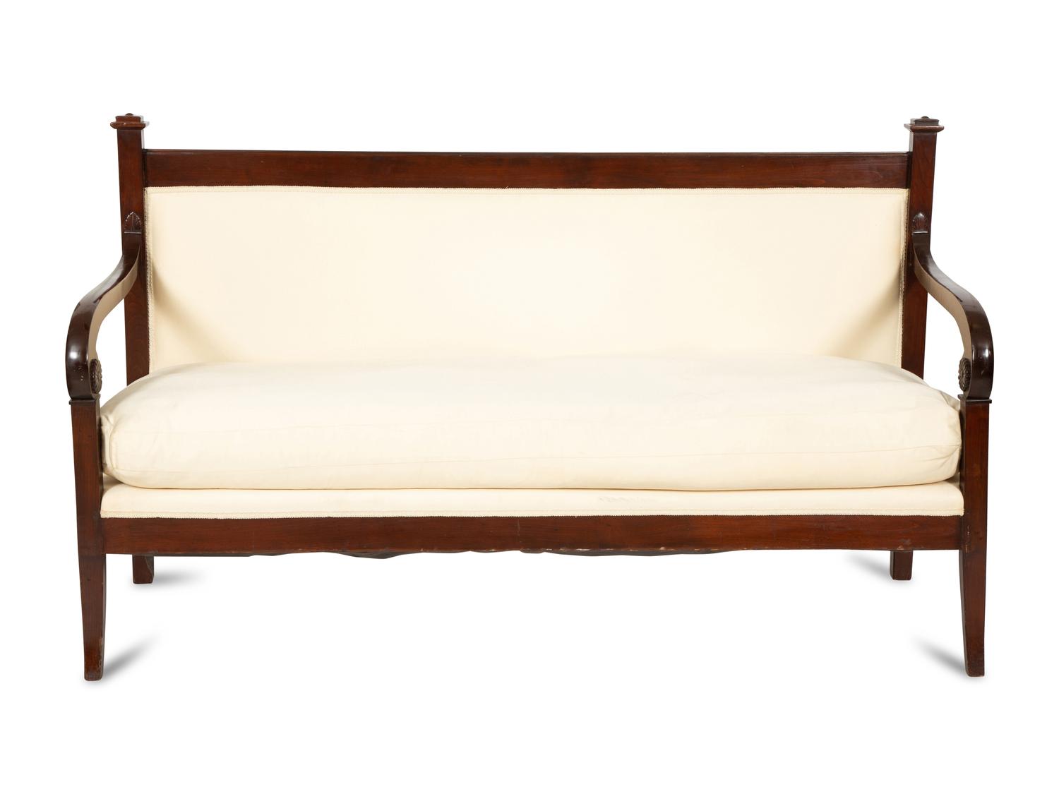 An Empire Style Mahogany Canapé