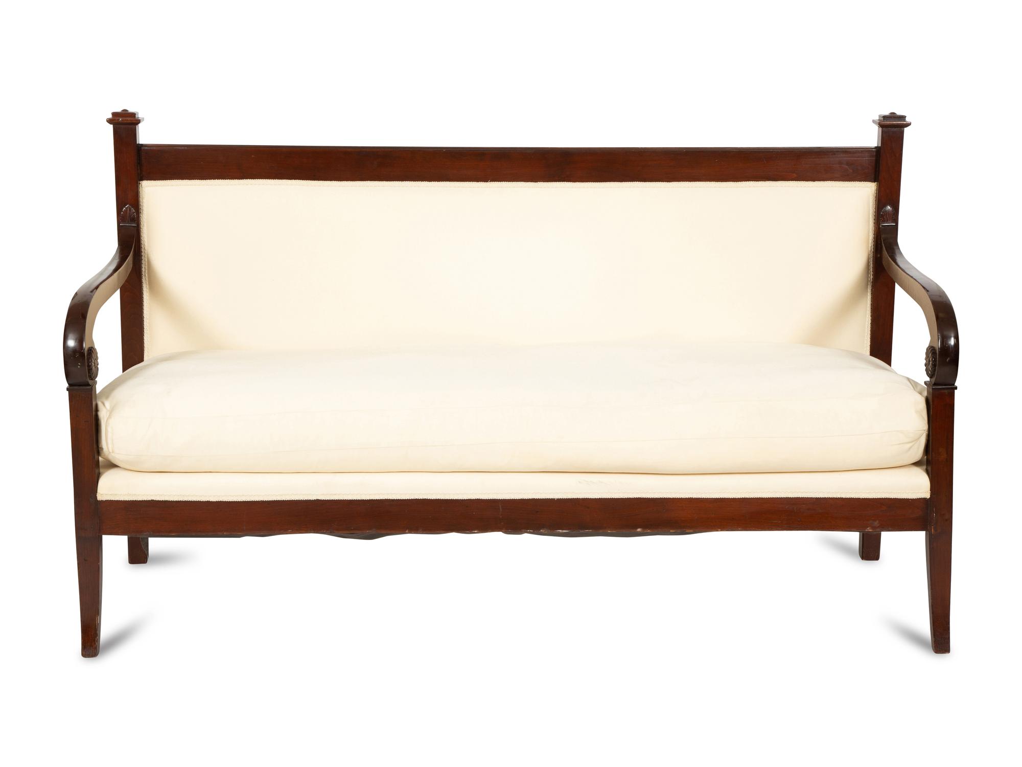 An Empire Style Mahogany Canapé