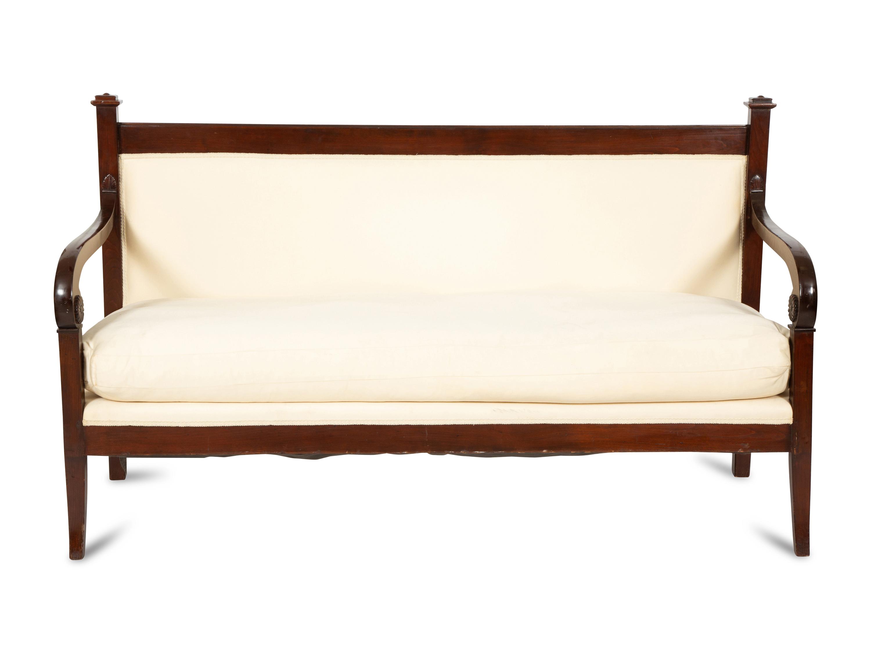 An Empire Style Mahogany Canapé