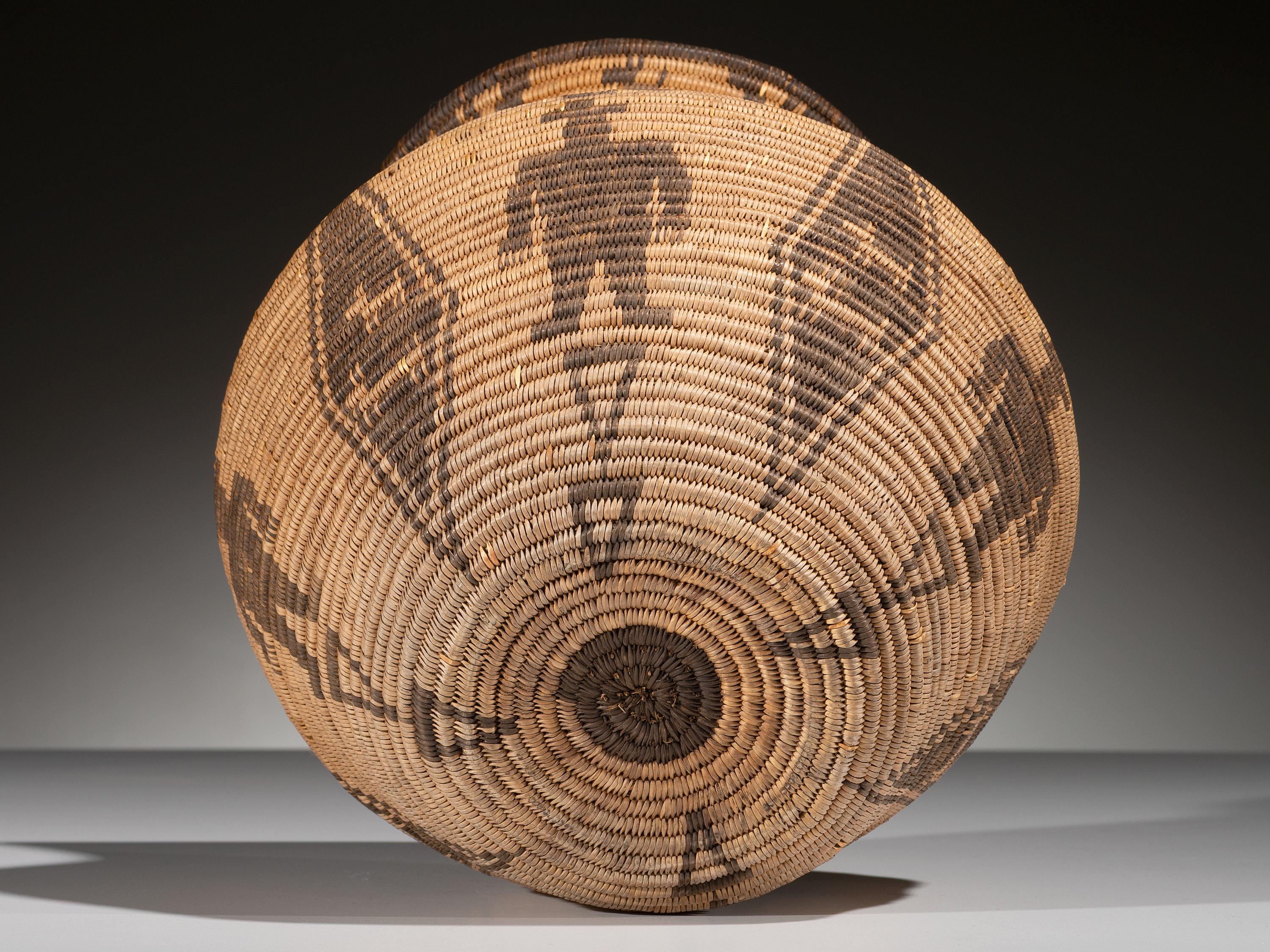 Apache Figural Basket