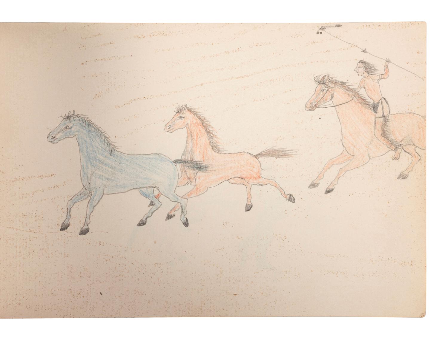 Rosebud Agency Sketchbook, by "Jack"