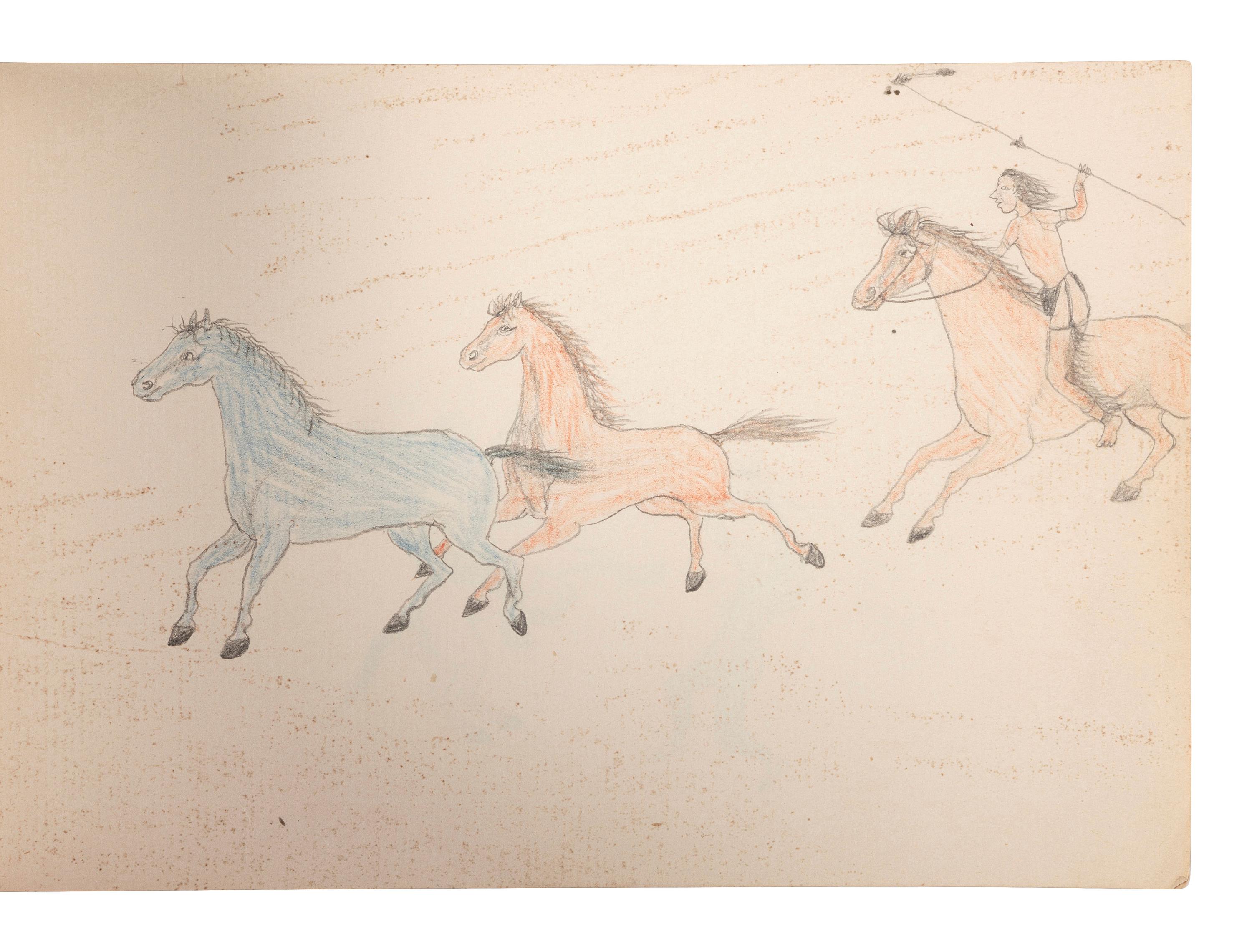 Rosebud Agency Sketchbook, by "Jack"