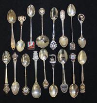 A Collection of Demitasse Spoons Average length 6 inches. — VARIOUS AGES