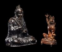 Two Asian Bronze Figures
