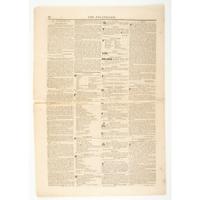 [HAWAII - MISSIONARIES] -- [WHITNEY, Samuel (1793-1845)]. The Polynesian . Vol. II, No. XXXII. Honolulu: Hawaiian Government, 27 December 1845.