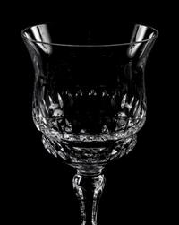 A Group of Cut Glass Stemware Articles