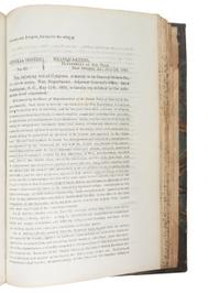 [CIVIL WAR]. Bound volume of General Orders and Circulars issued by the Department of the Gulf including orders related to Colored Troops, Freedmen, and Lincoln's Assassination, 1865.