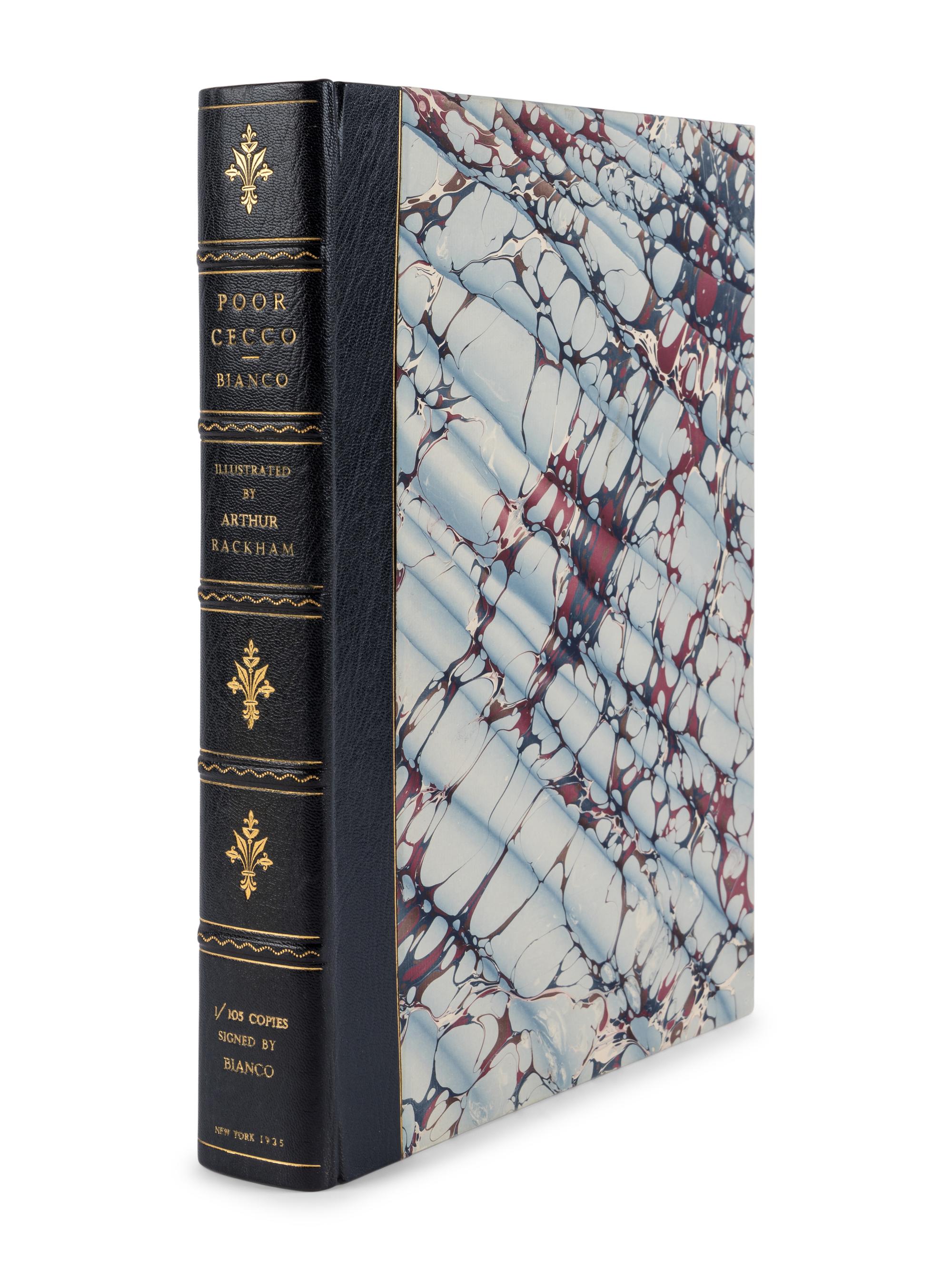 [RACKHAM, Arthur (1867-1939), illustrator]. BIANCO, Margery Williams (1881-1944). Poor Cecco . New York: George H. Doran Company, 1925.