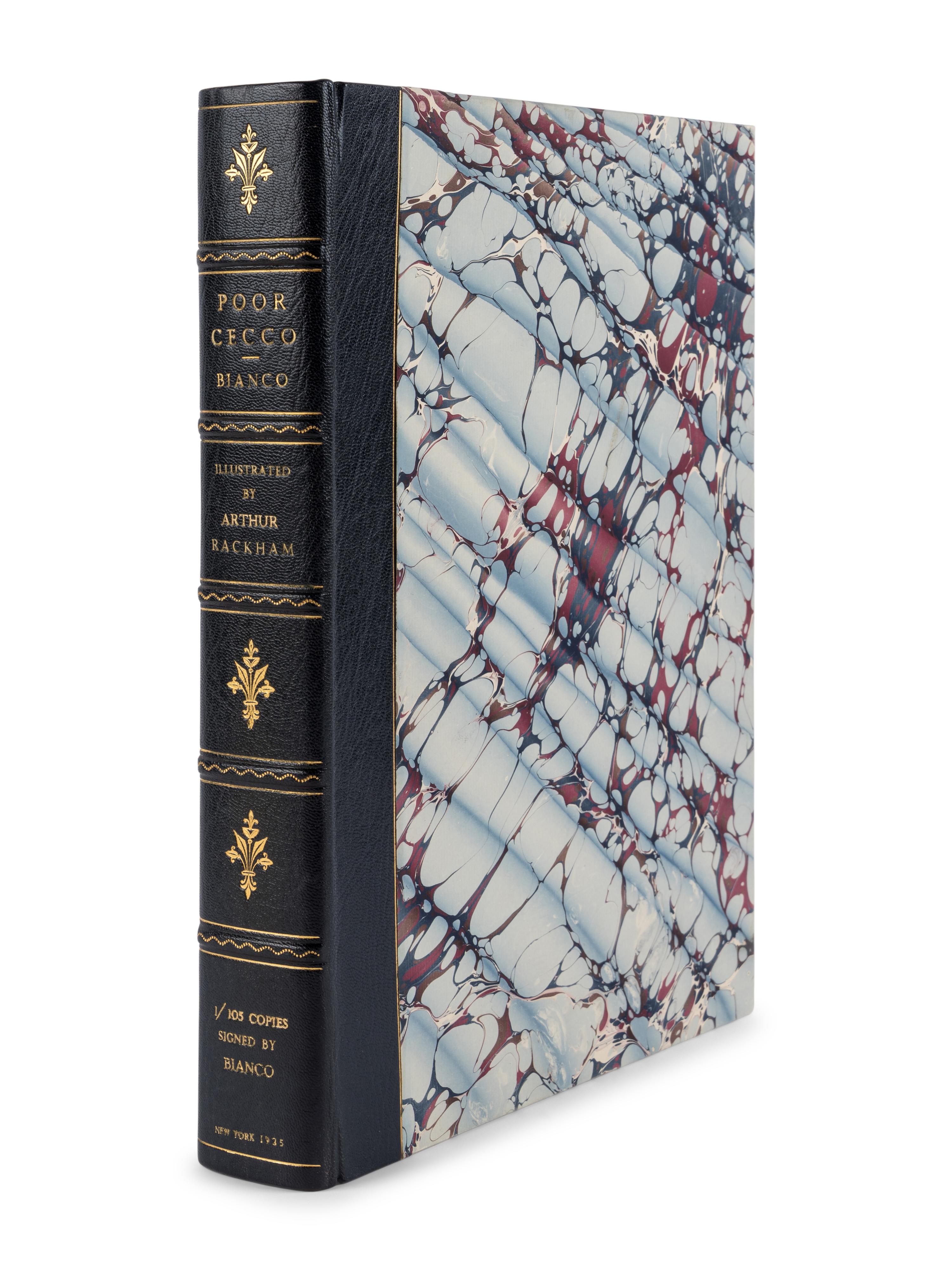 [RACKHAM, Arthur (1867-1939), illustrator]. BIANCO, Margery Williams (1881-1944). Poor Cecco . New York: George H. Doran Company, 1925.