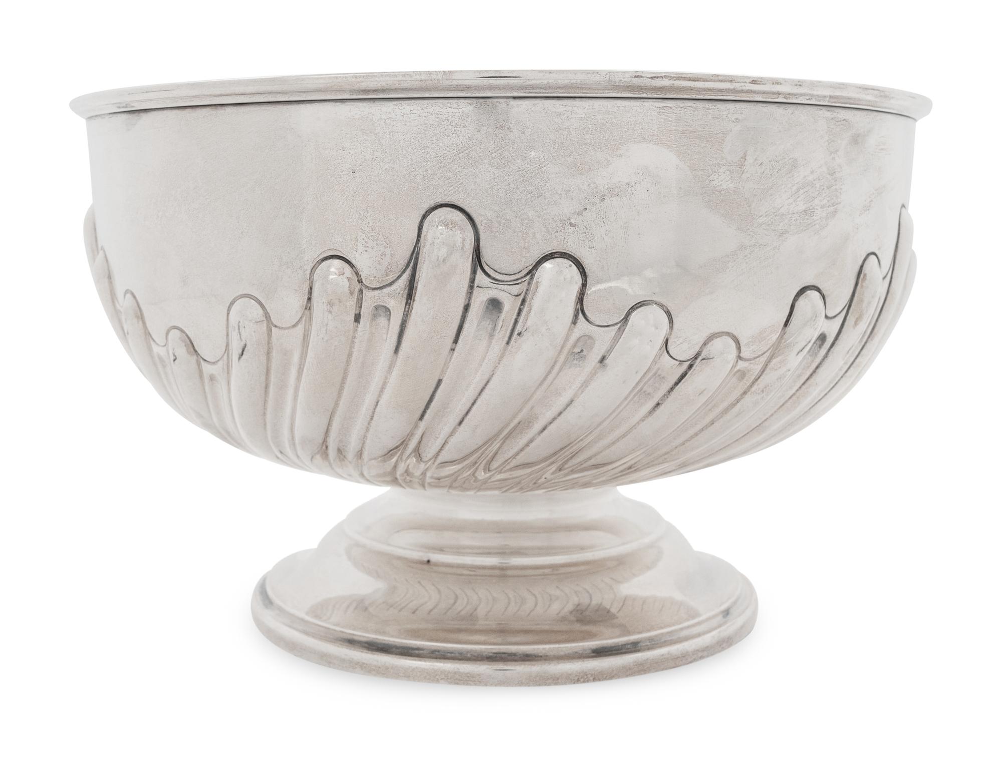 An English Silver Footed Bowl