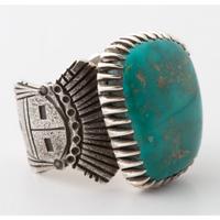 Silver and Turquoise Ring