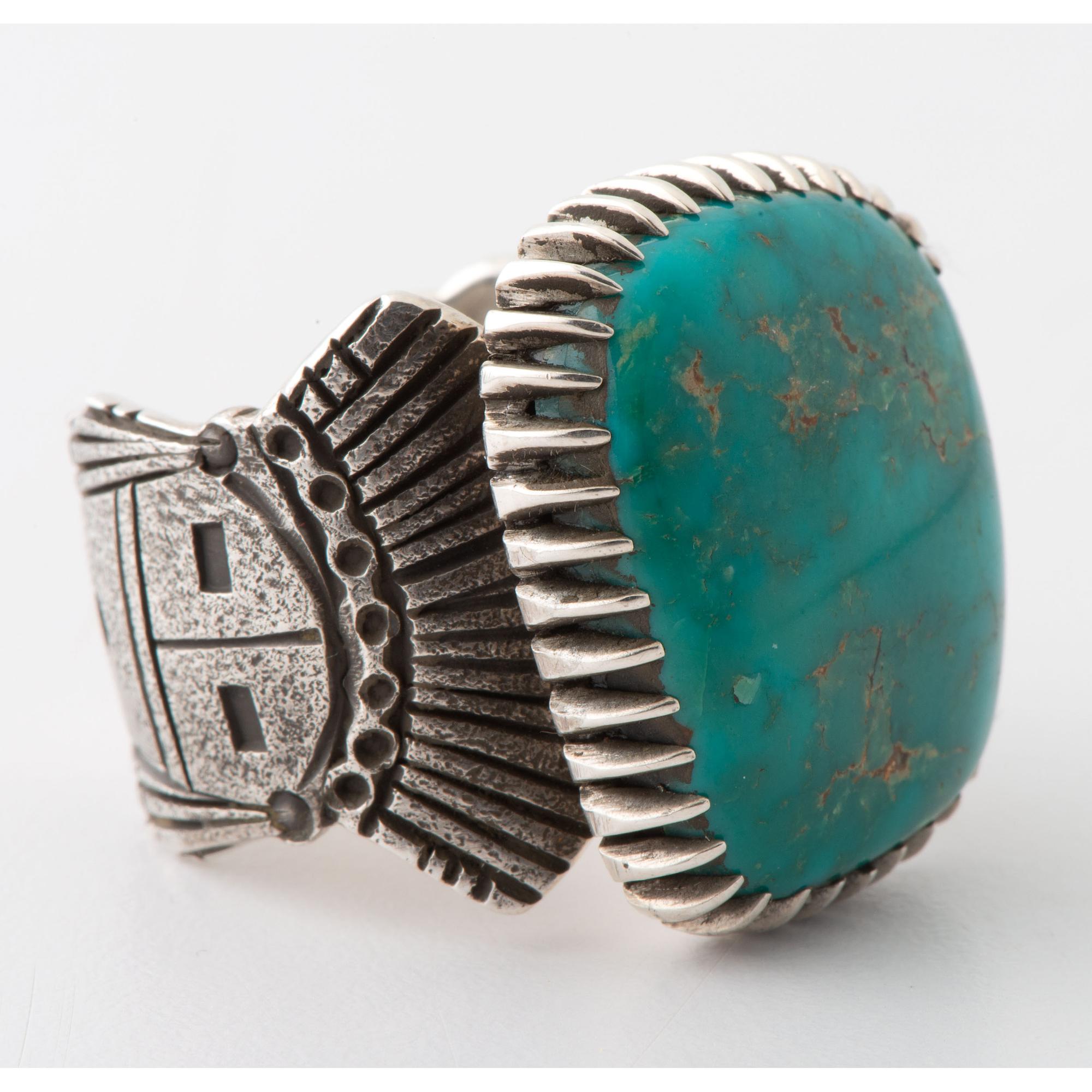 Silver and Turquoise Ring