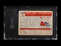 A 1957 Topps Roberto Clemente Baseball Card No. 76 (SGC 5 EX)