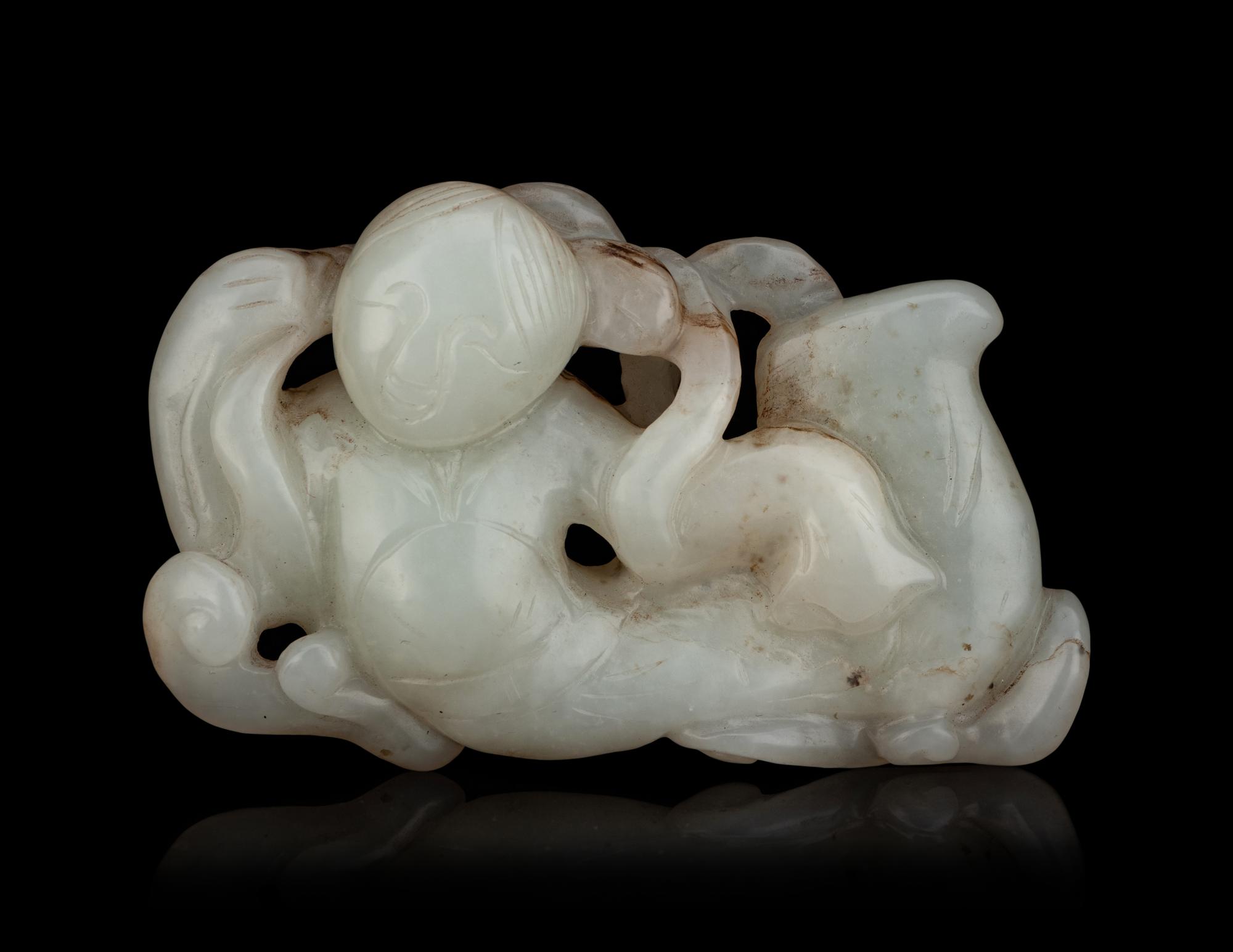 Nine Chinese Jade Carvings