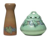 Two Charles S. Todd for Rookwood Pottery Table Articles
