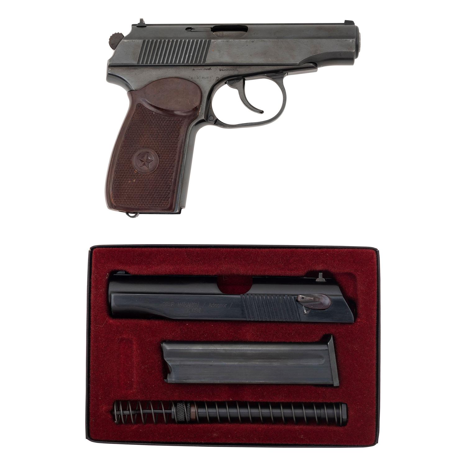 ** East German Makarov Pistol with .22 Conversion Kit