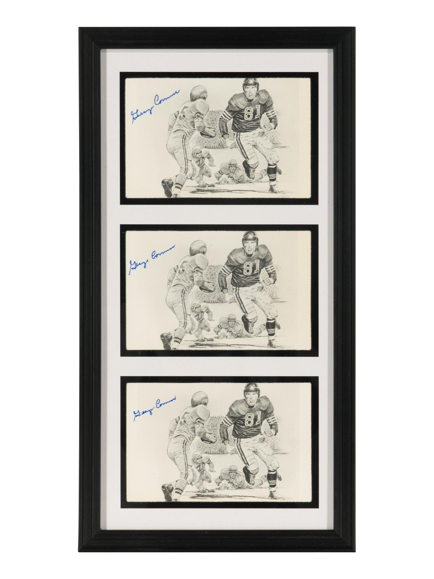 Collection One of Personal Items from Chicago Bears and Notre Dame Legend George Connor