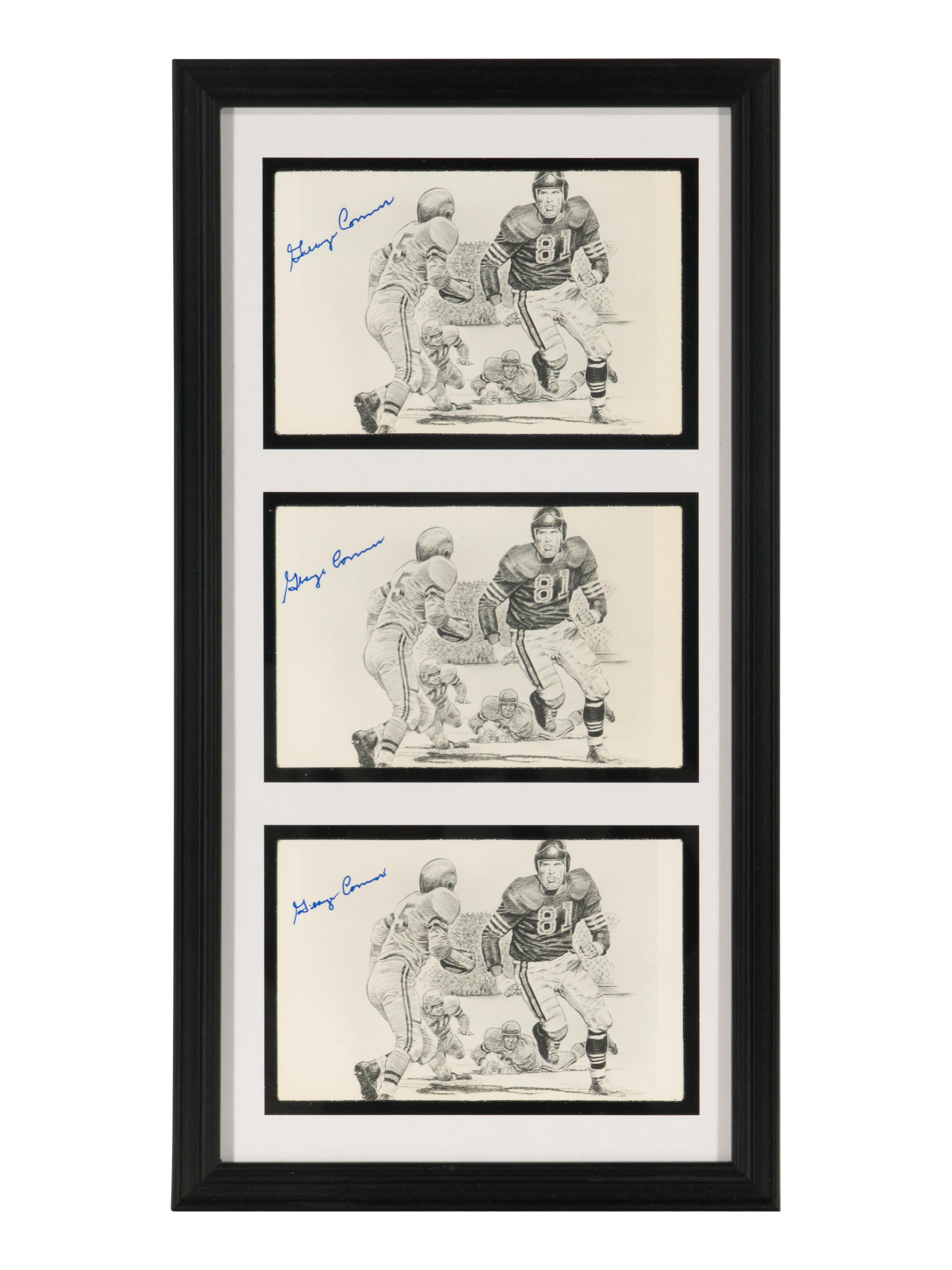 Collection One of Personal Items from Chicago Bears and Notre Dame Legend George Connor