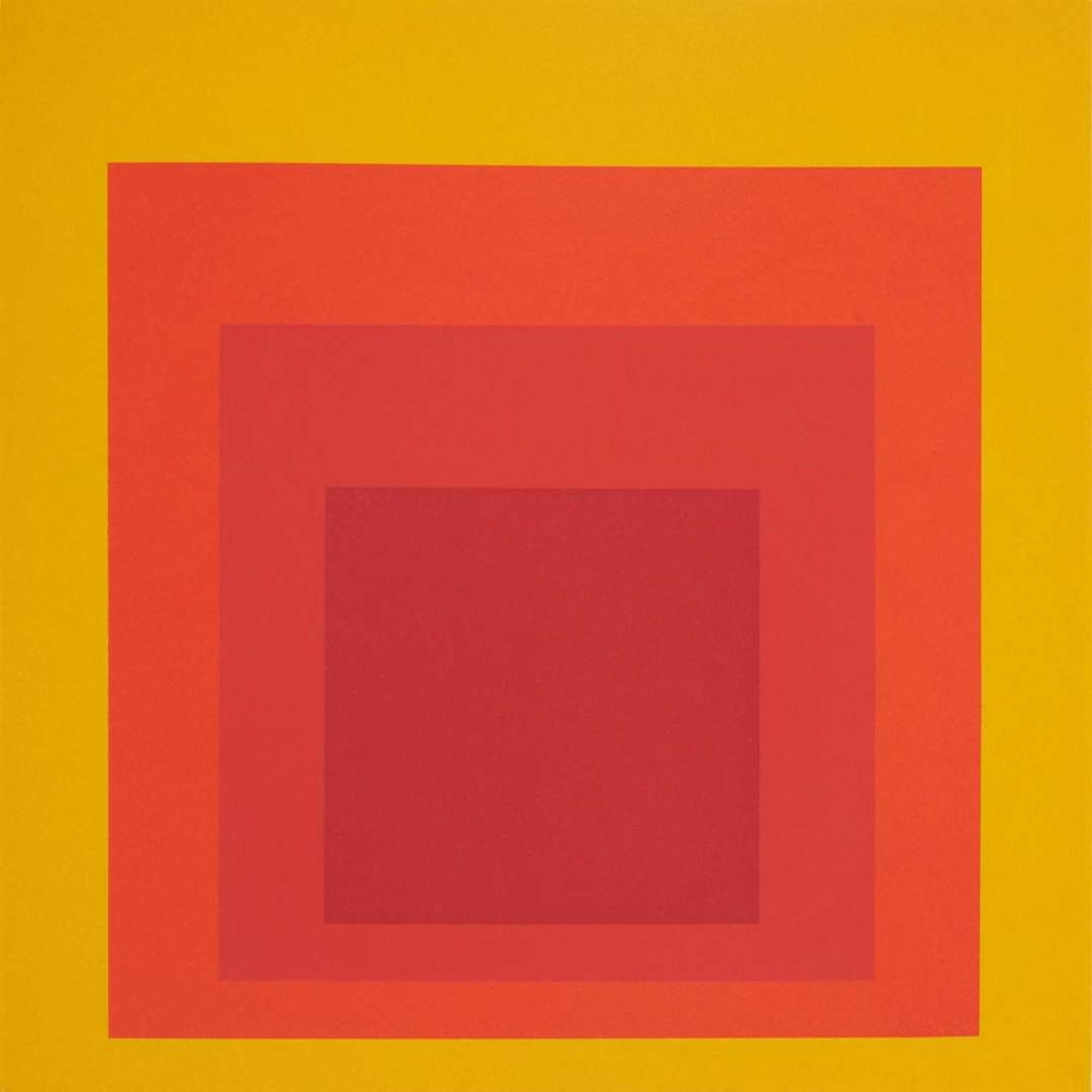 Josef Albers (American/German, 1888-1976) Hommage au Carré (Portfolio of 12 Prints)