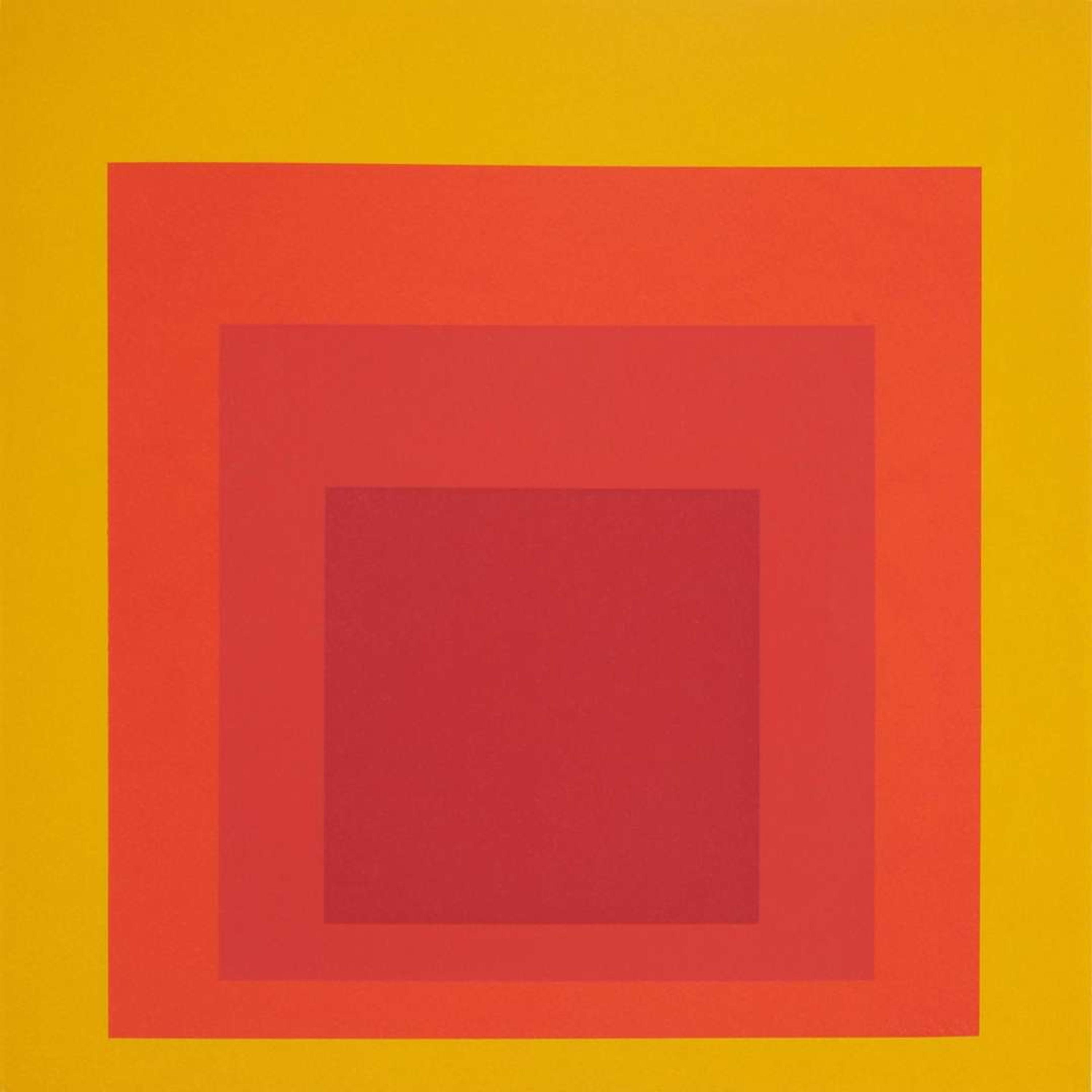 Josef Albers (American/German, 1888-1976) Hommage au Carré (Portfolio of 12 Prints)