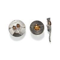 VICTORIAN, COLLECTION OF SILVER THISTLE JEWELRY