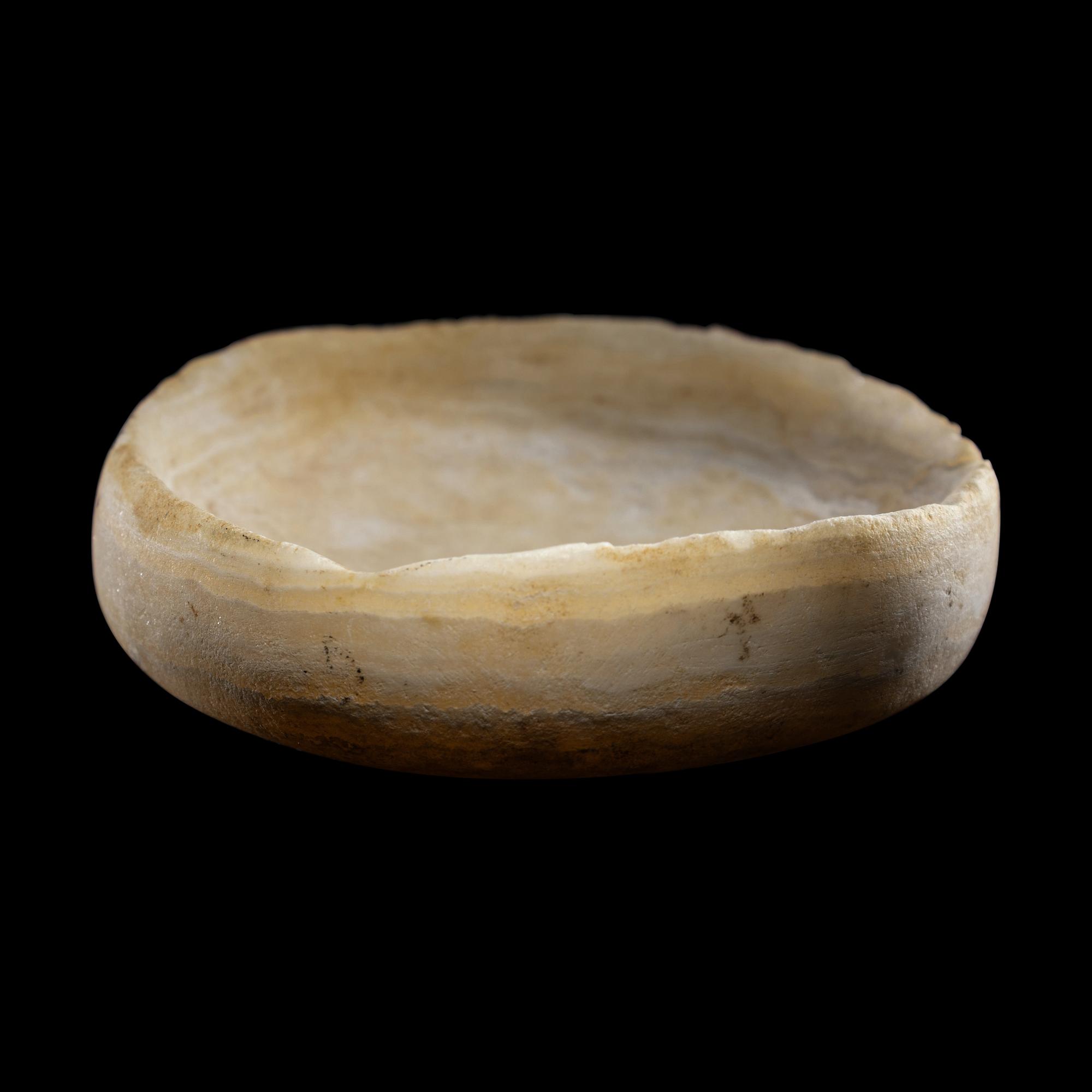 A Cycladic Marble Dish