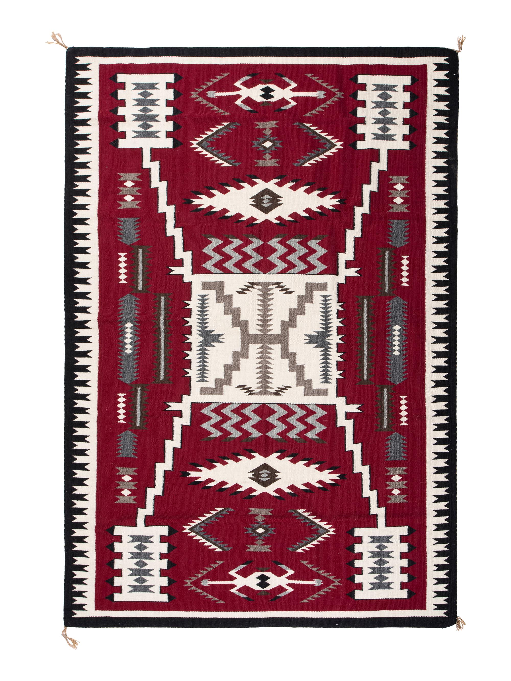 Navajo Storm Pattern Weaving / Rug