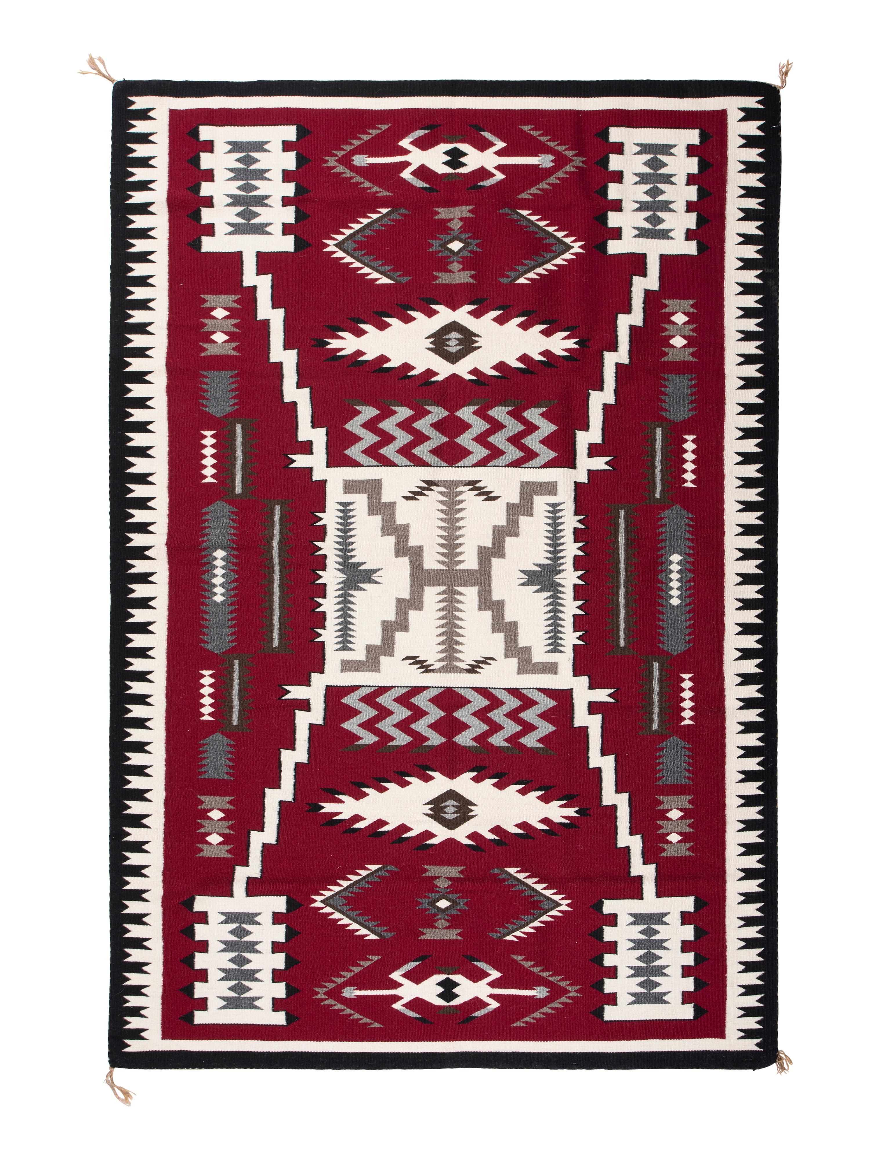 Navajo Storm Pattern Weaving / Rug