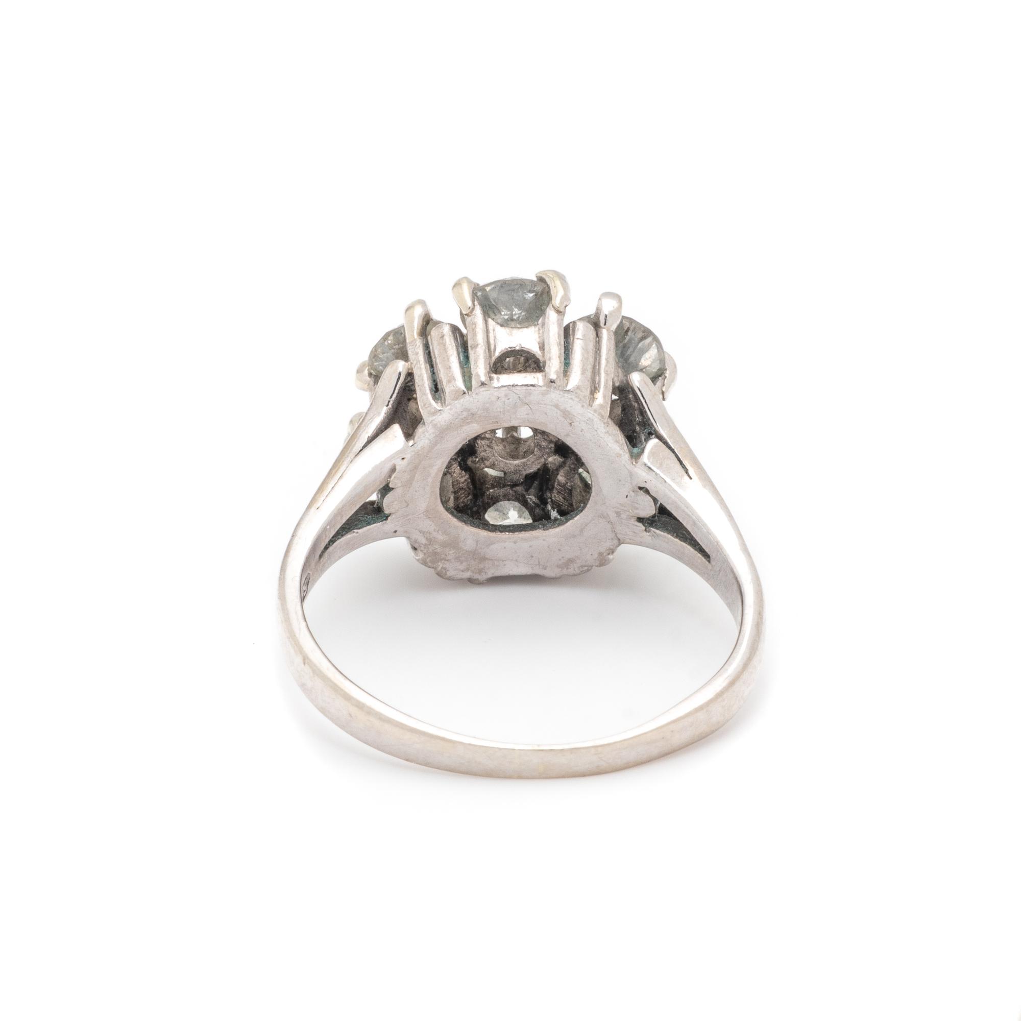 DIAMOND CLUSTER RING
