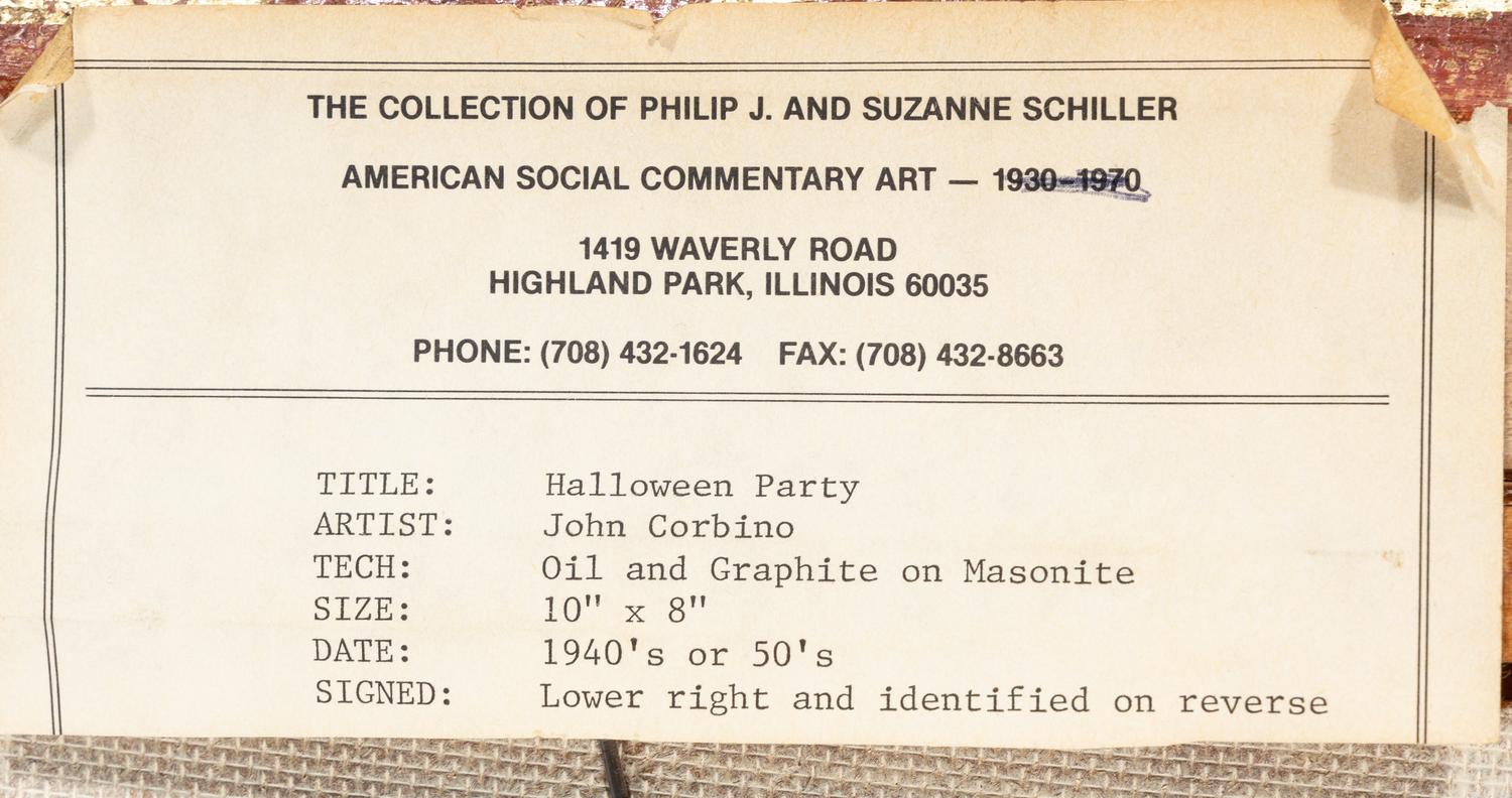 Halloween Party, c. 1940-50's