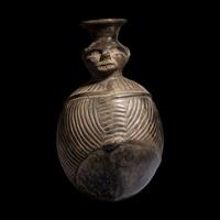A Chimu-Moche Blackware Vessel