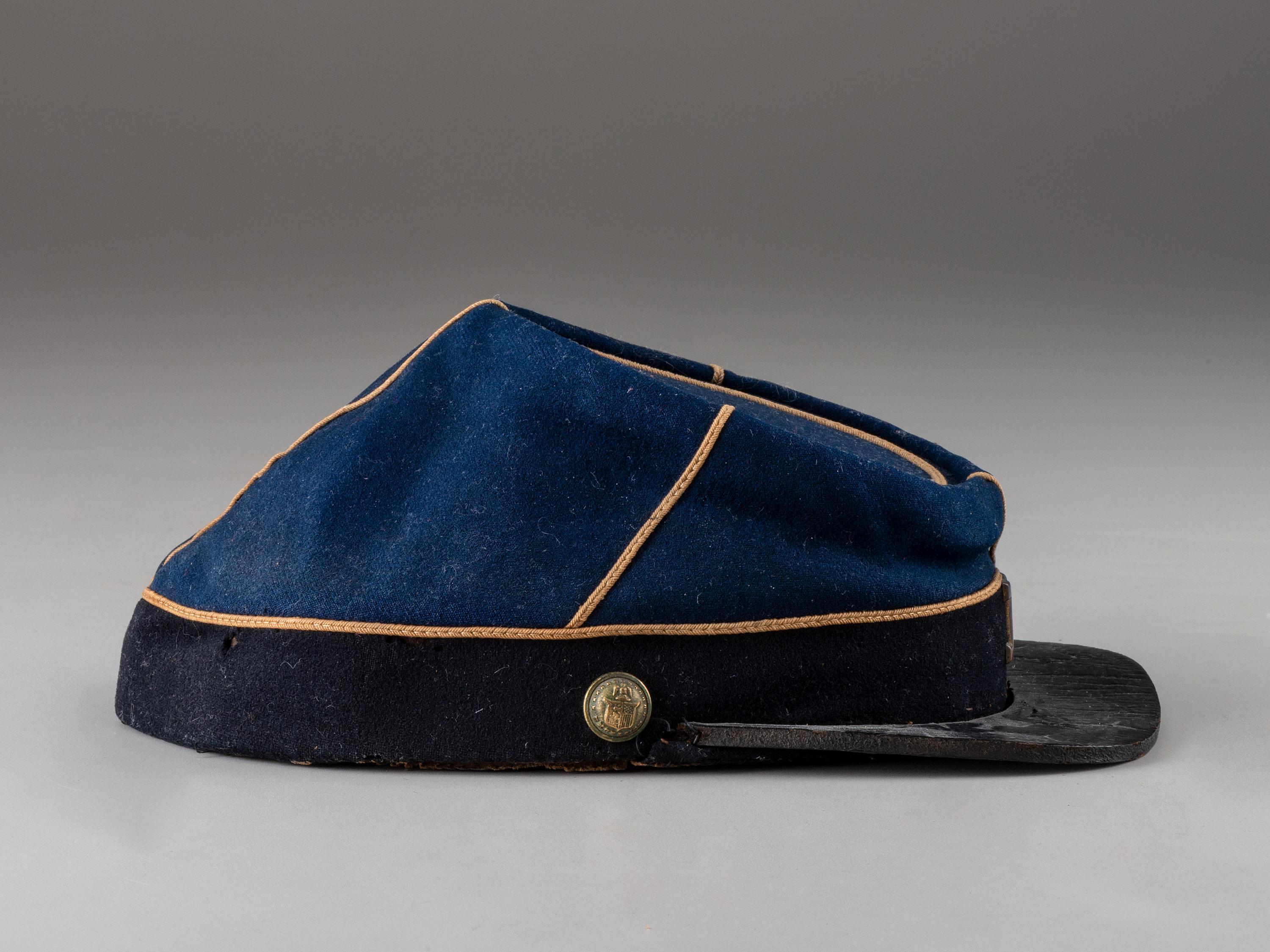 [CIVIL WAR]. Late-war 12th New York Militia kepi, manufactured by J.H. McKenney & Co., New York.