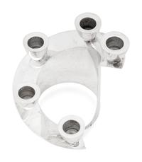 A Mexican Silver Five-Light Candelabra