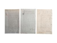 [INDENTURES AND OTHER DOCUMENTS] Lot of 15 Probate, Indentures and other legal documents from America, Scotland and Britain.