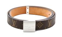 A Louis Vuitton Monogram Canvas Belt,
