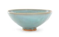 A Junyao Pottery Bowl Diameter 7 1/2 inches. — JIN/YUAN DYNASTY (1115-1368)