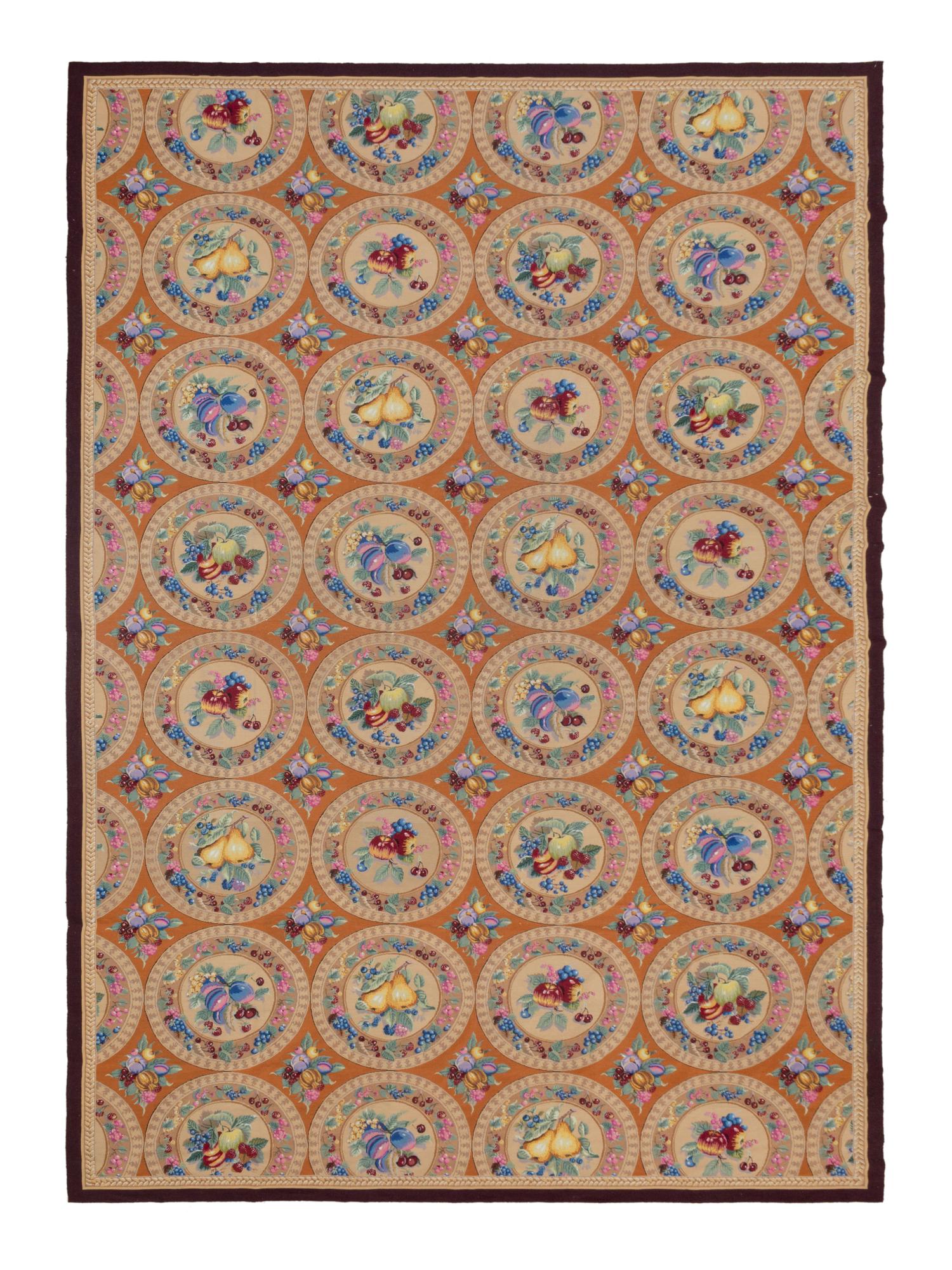 A Large Needlepoint Carpet